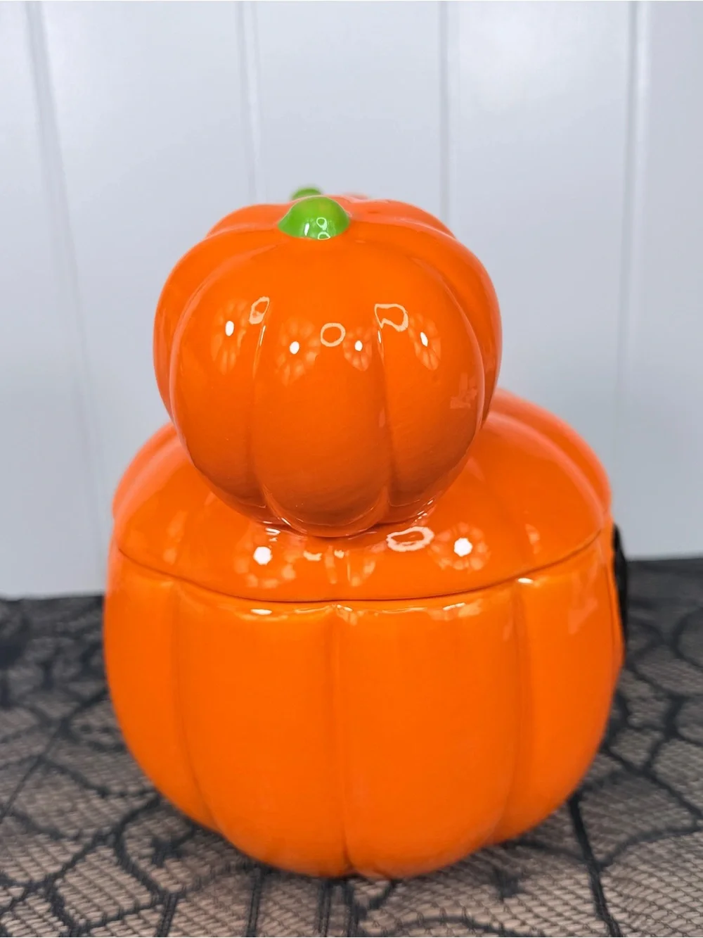 NEW Disney Mickey Mouse Pumpkin Halloween Cookie Jar